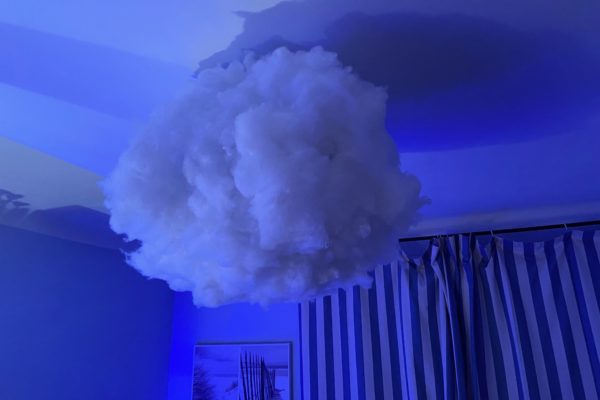 Un nuage à la maison