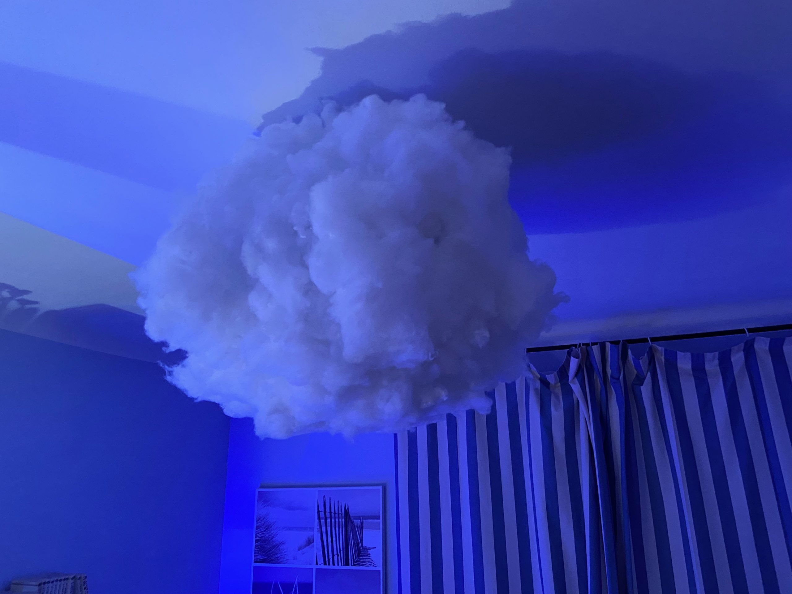 Un nuage à la maison