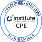C++ CPE - Certified Entry Level Programmer